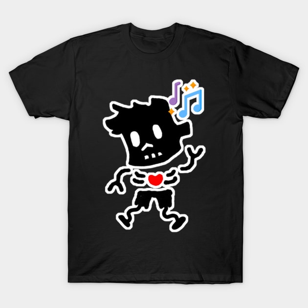 dance zombie boy T-Shirt by COOLKJS0